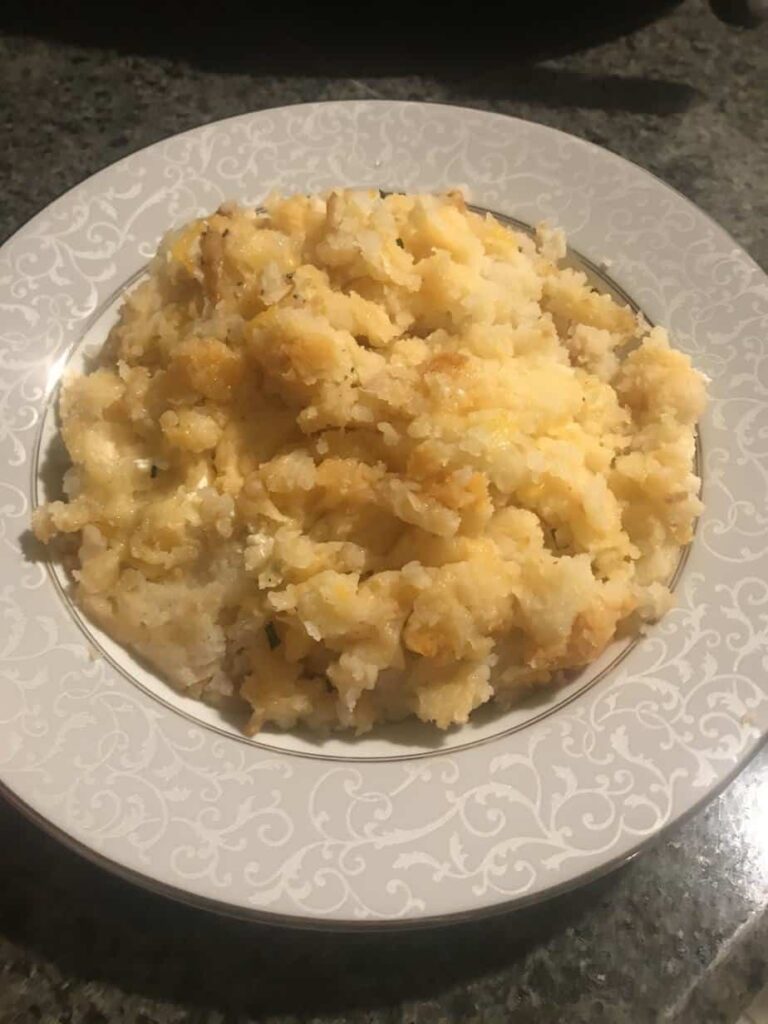 Crockpot Cheesy Potatoes