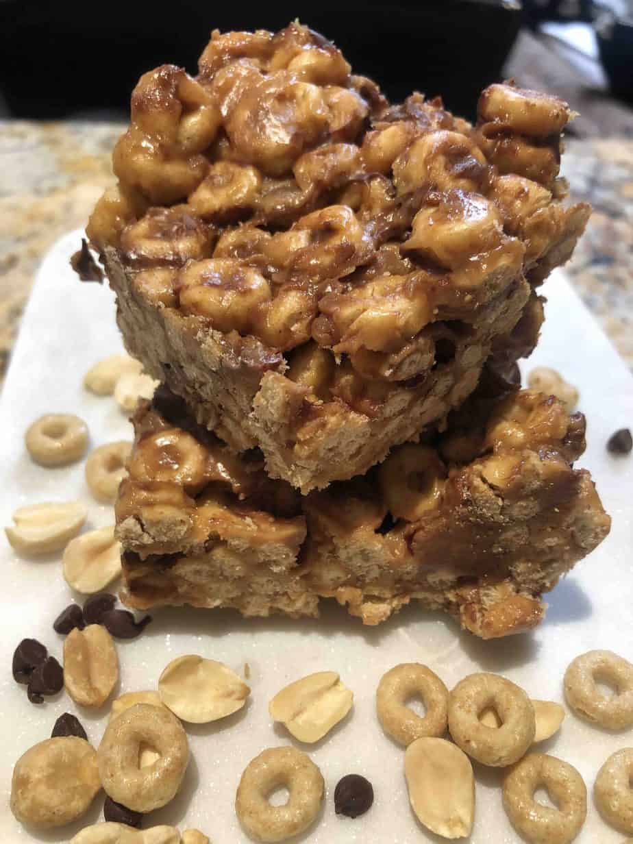 no bake peanut butter bars