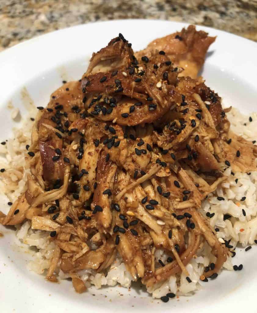 Crockpot hoisin chicken