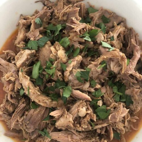 Crock Pot Pork carnitas