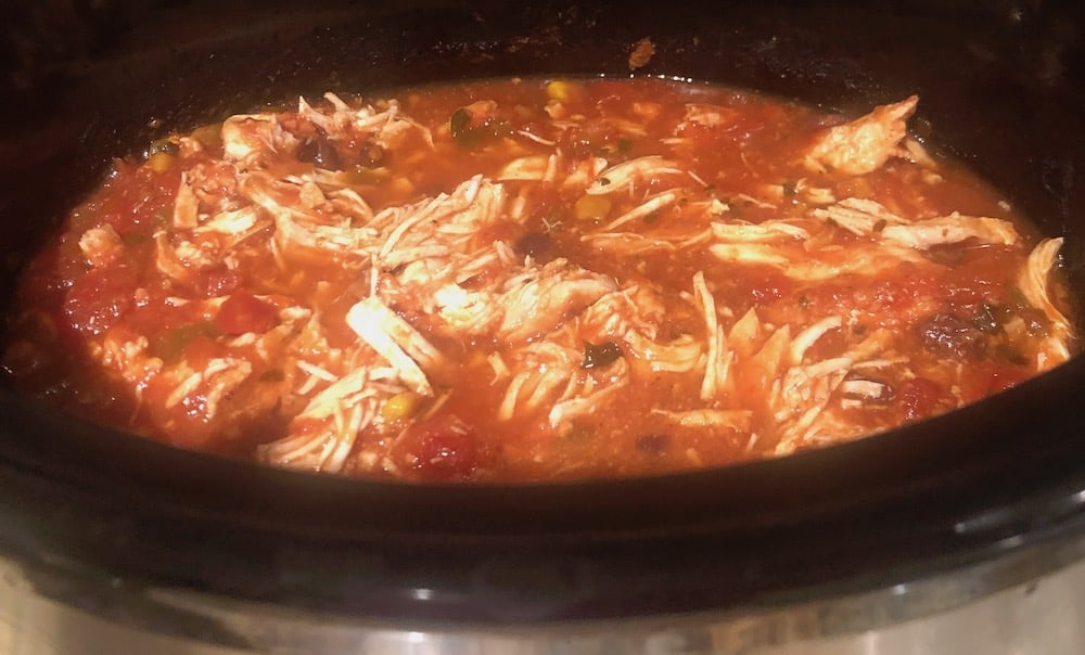 Crockpot Salsa Chicken