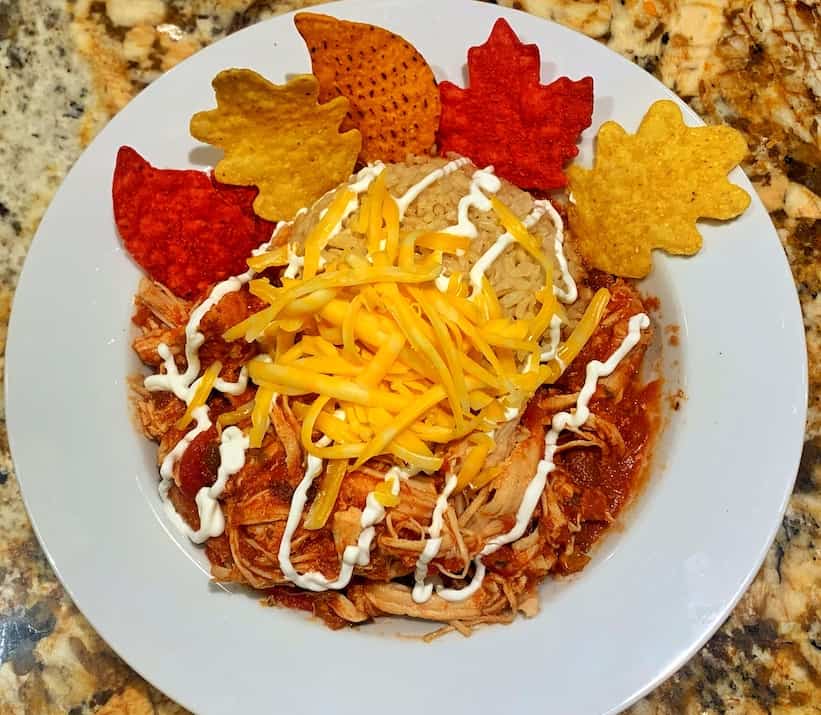 Crockpot Salsa Chicken