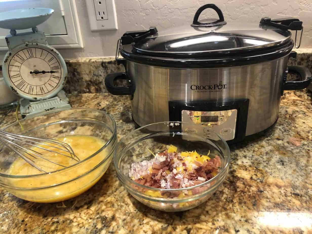 Slow Cooker Egg Casserole Crock Pots and Flip Flops