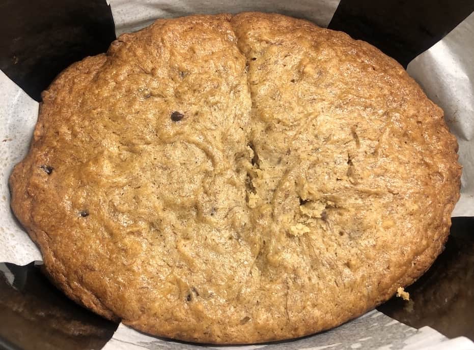 Slow cooker banana bread