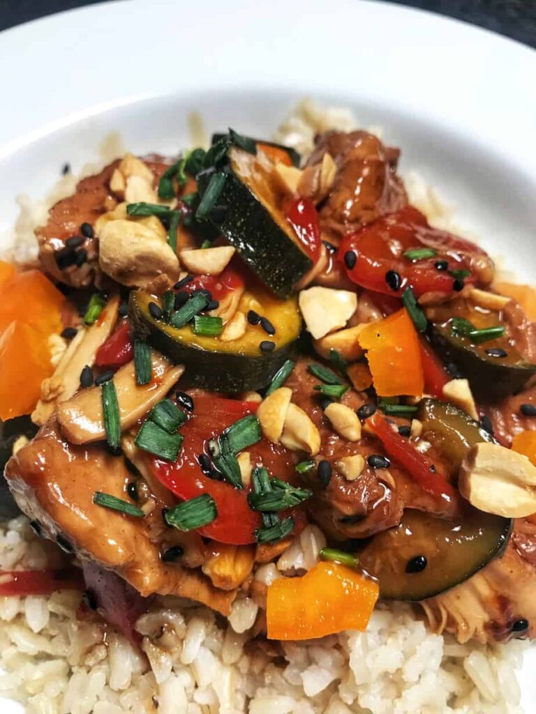 Crockpot Kung Pao Chicken