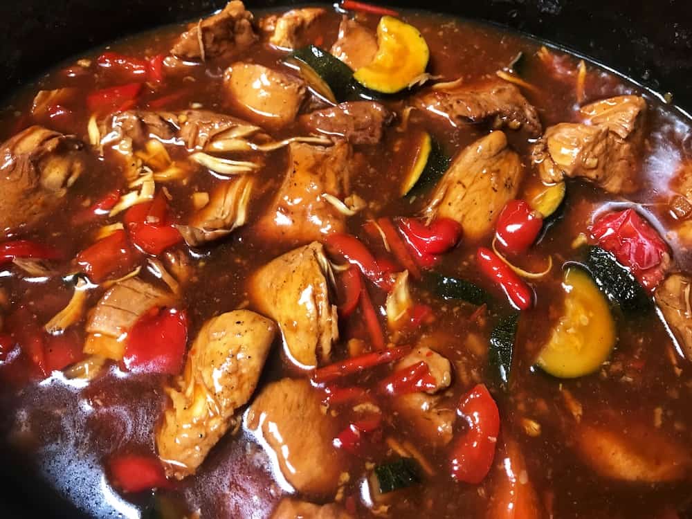 Crockpot Kung Pao Chicken