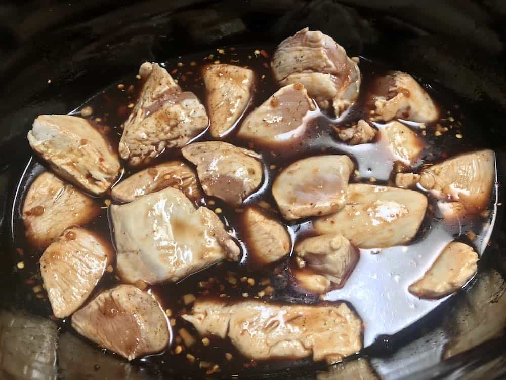 Crockpot Kung Pao Chicken