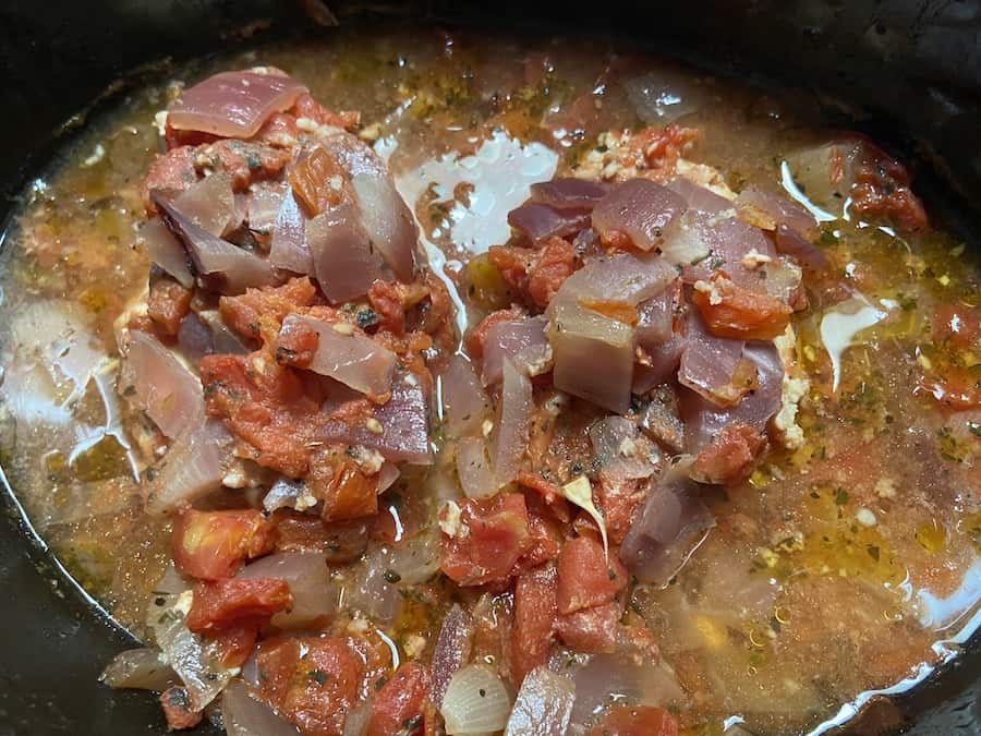 Slow Cooker Bruschetta Chicken