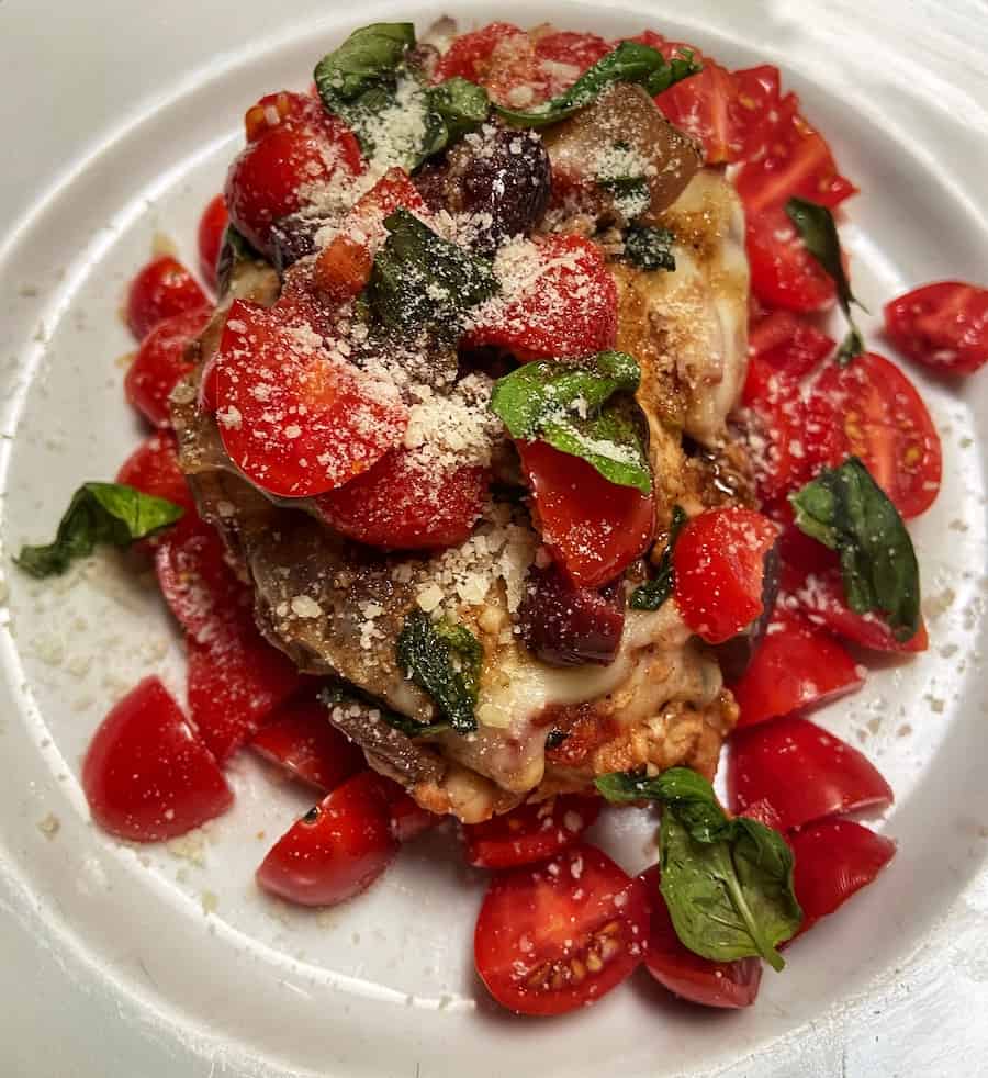 Slow Cooker Bruschetta Chicken