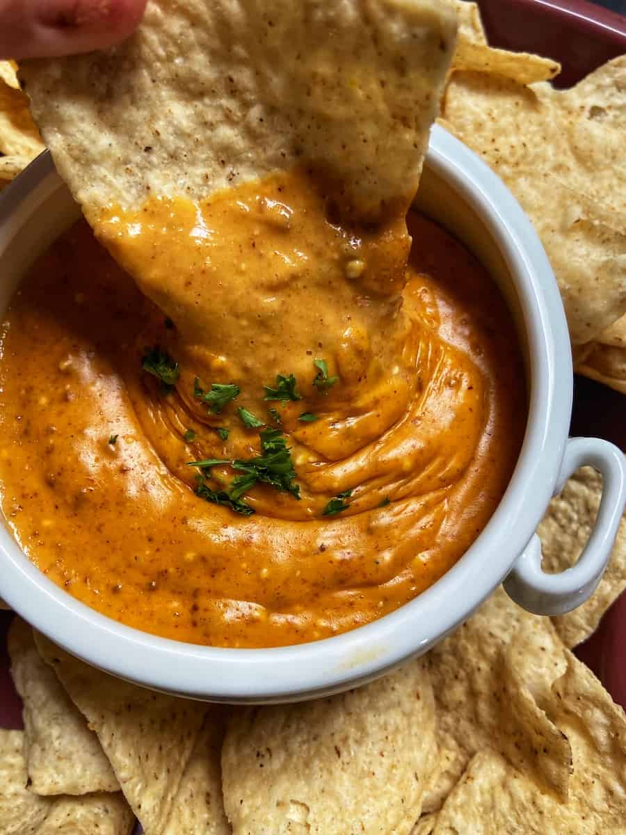 Crockpot Chili Cheese Dip Easy 4 Ingredient Gluten Free Appetizer