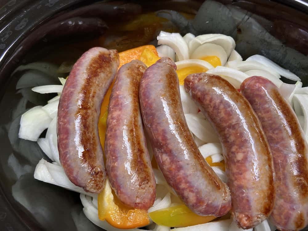 Italian Sausages and Peppers