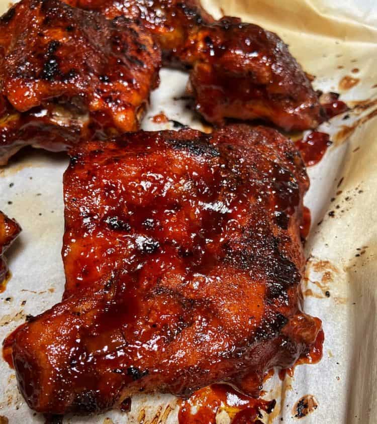 BBQ Ribs in Crock Pot with Sweet Baby Ray's I Gluten Free I Crock Pots and Flip Flops