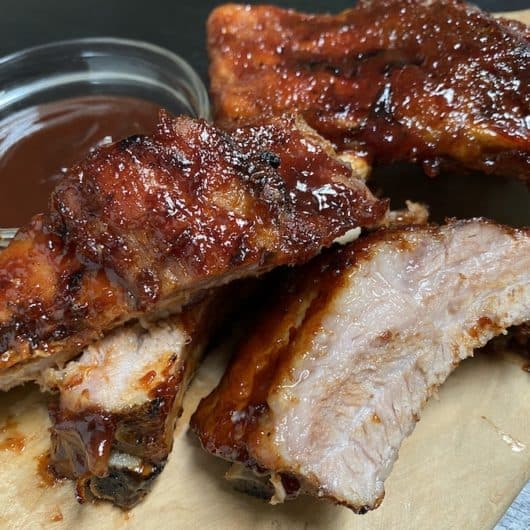 BBQ Ribs in Crock Pot with Sweet Baby Ray's I Gluten Free I Crock Pots