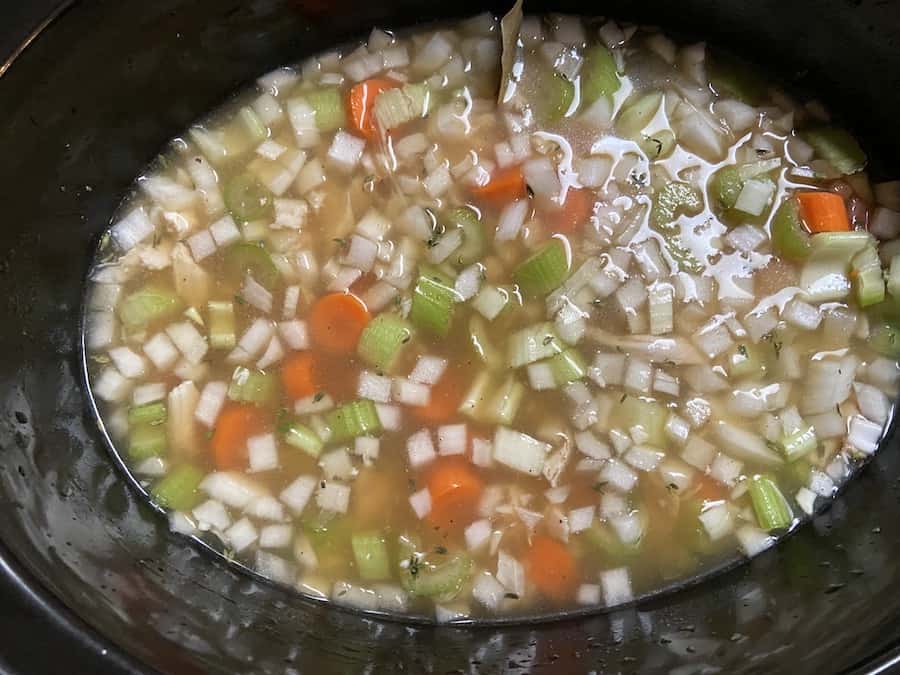 Crock Pot Turkey Noodle Soup