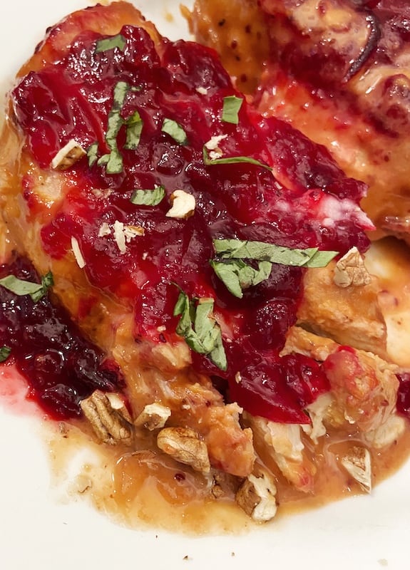 3 Ingredient Slow Cooker Cranberry Chicken