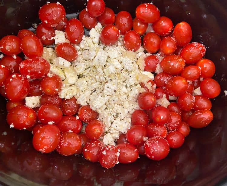 Viral Tik Tok Baked Feta Pasta Crock Pot Version Gluten Free