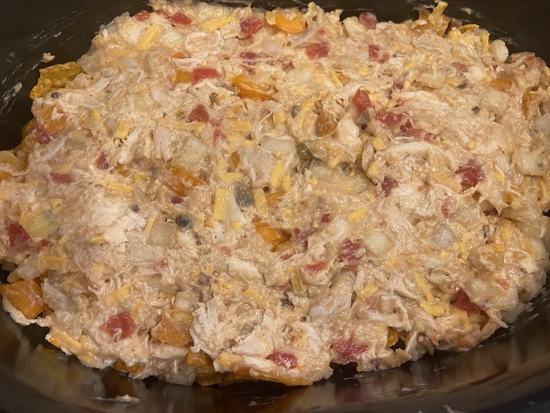 KING RANCH CASSEROLE WITH DORITOS