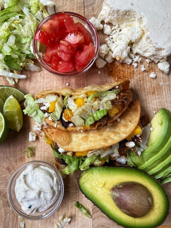 Crockpot Carne Asada Tacos