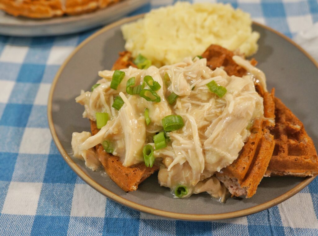 Amish Chicken and Waffles