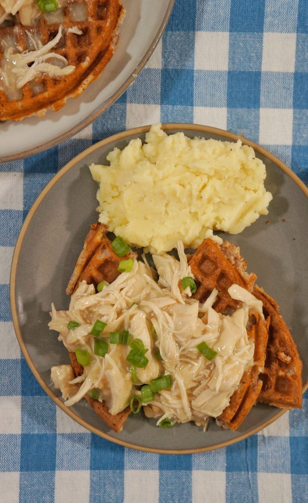 Amish Chicken and Waffles