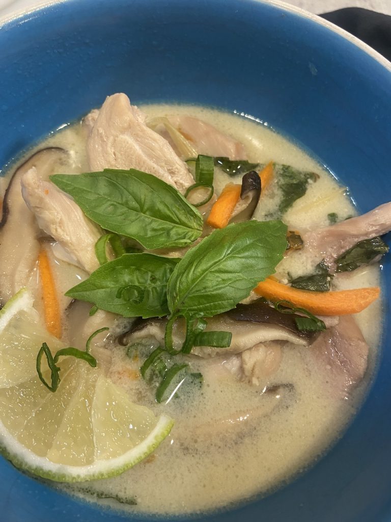 Thai Coconut and Chicken Soup