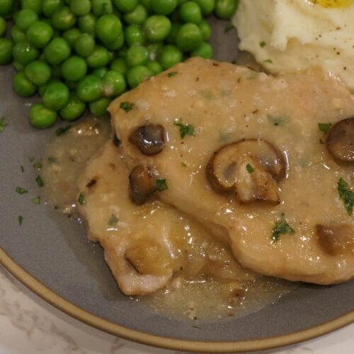 French Onion Crockpot Pork Chops