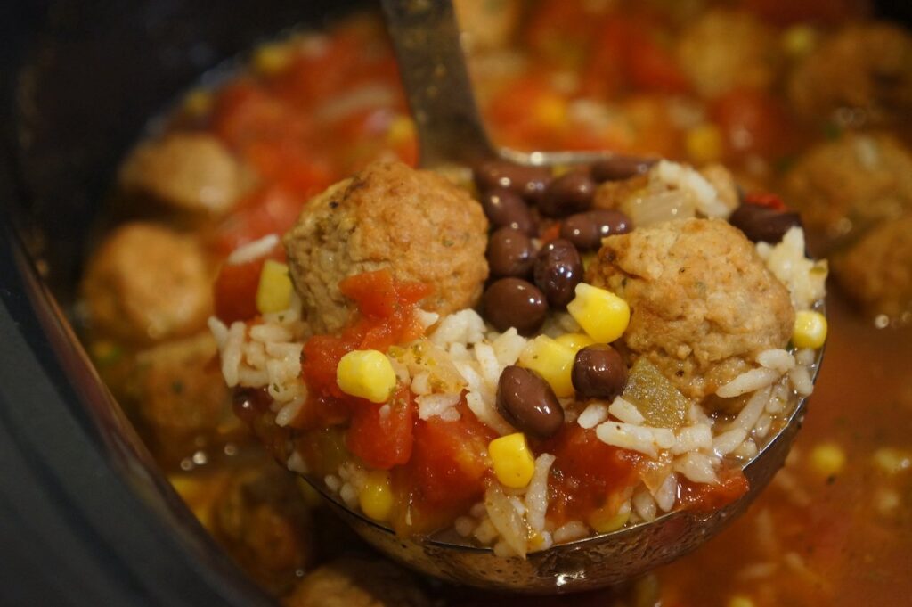 mexican meatball soup