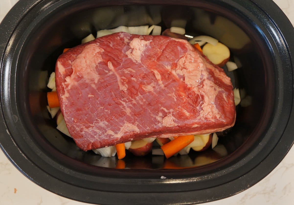 Brown Sugar Corned Beef Crock Pots and Flip Flops