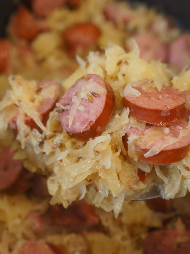 Crockpot Kielbasa and Sauerkraut Story