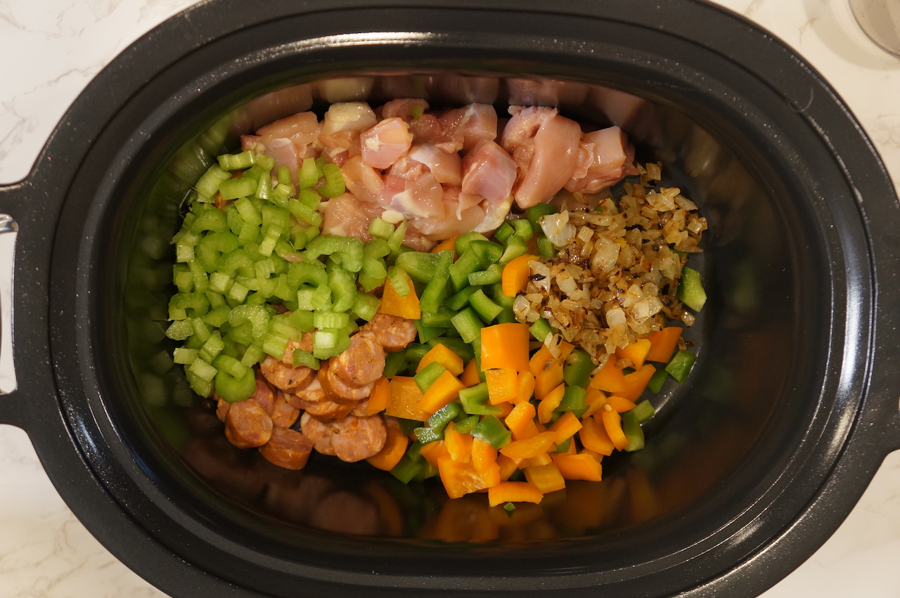 Gluten Free Jambalaya with veggies