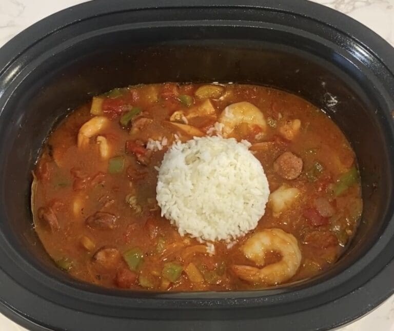 Gluten Free Jambalaya (Slow Cooker + Cajun Style)