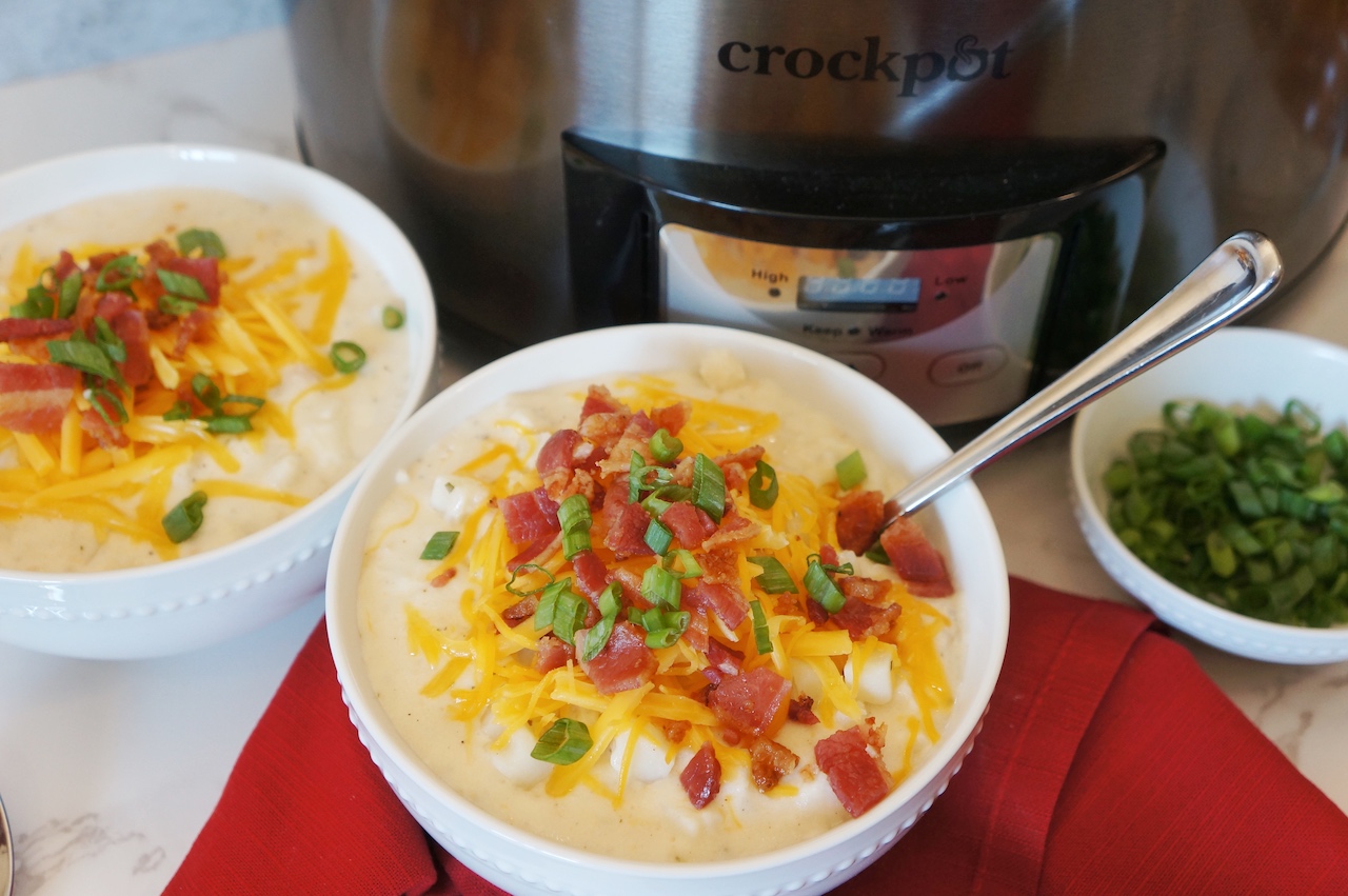 5 Ingredient Crock Pot Potato Soup