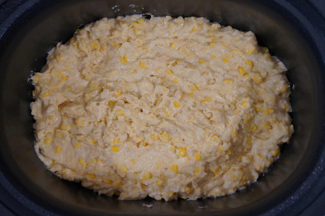 Crock Pot Corn Casserole · Easy Family Recipes