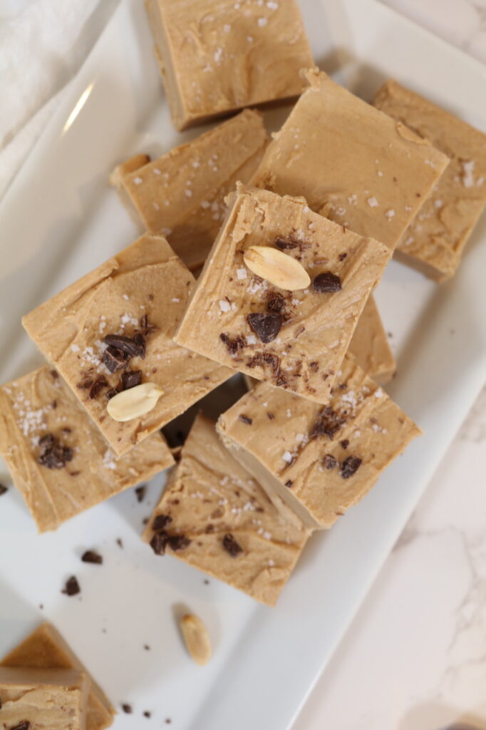 2 Ingredient Peanut Butter Fudge