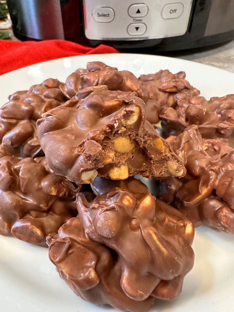 Crock Pot Peanut Clusters Easy Homemade Recipe + Video