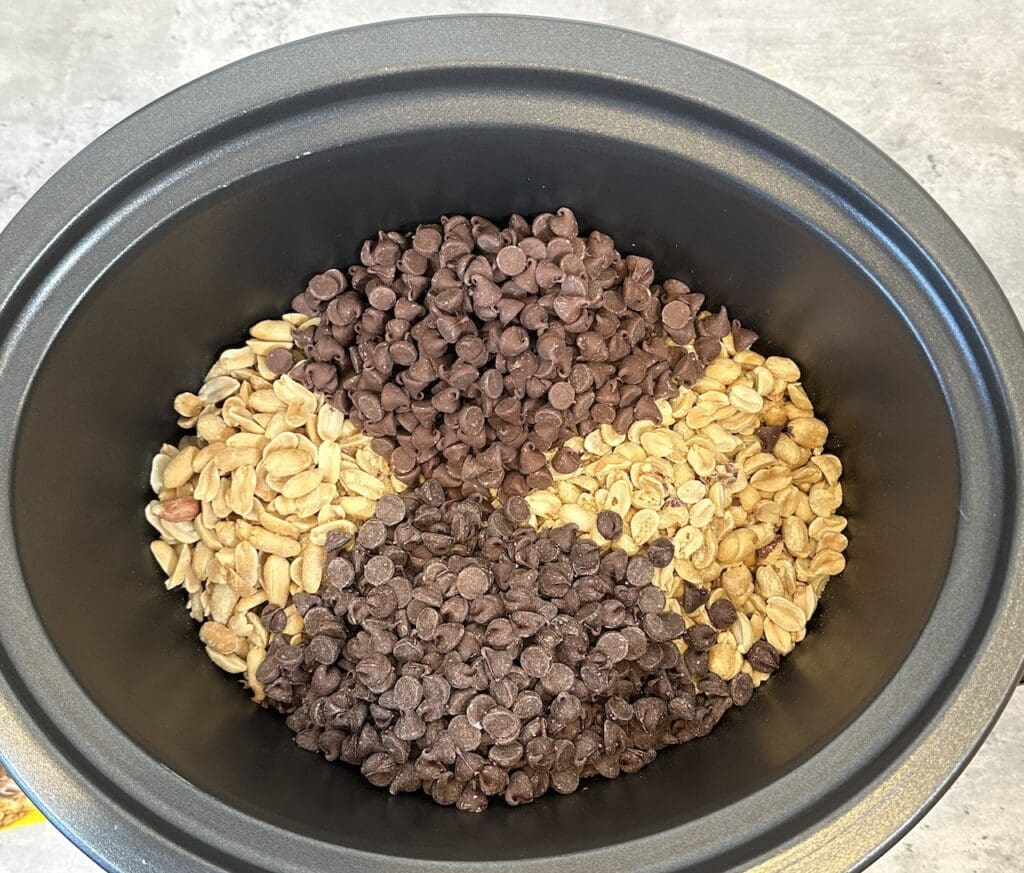 Crock Pot Peanut Clusters Easy Homemade Recipe + Video