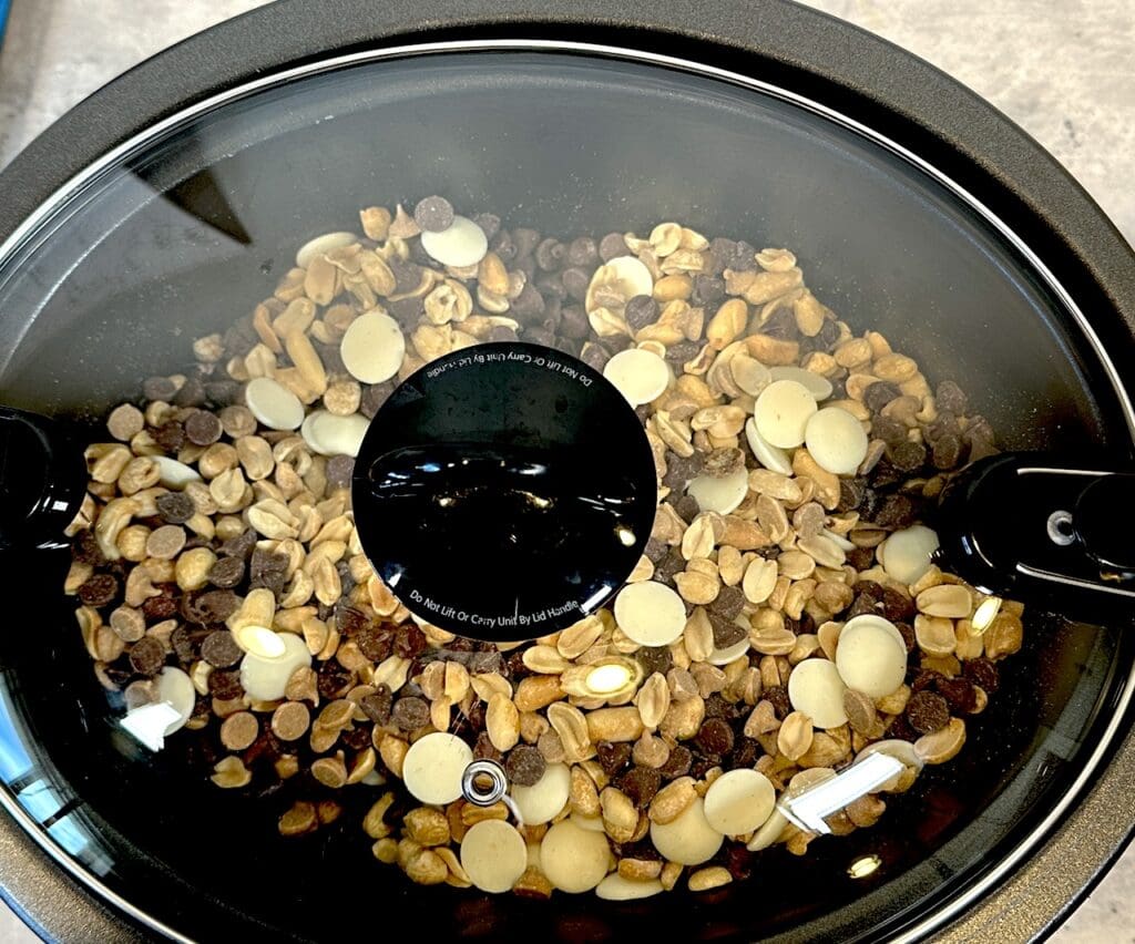 Crock Pot Peanut Clusters Easy Homemade Recipe + Video