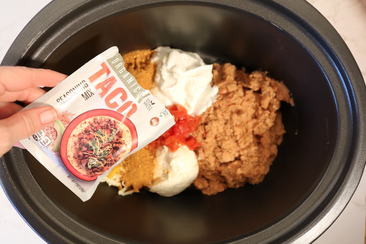 Cream Cheese Bean Dip Recipe Easy Appetizer (Video)