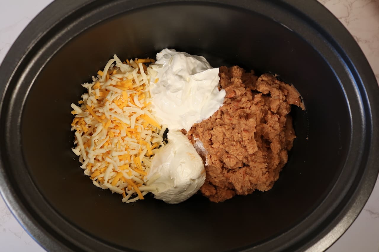 Cream Cheese Bean Dip Recipe Easy Appetizer (Video)