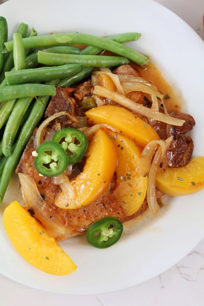 Peach Pork Chops