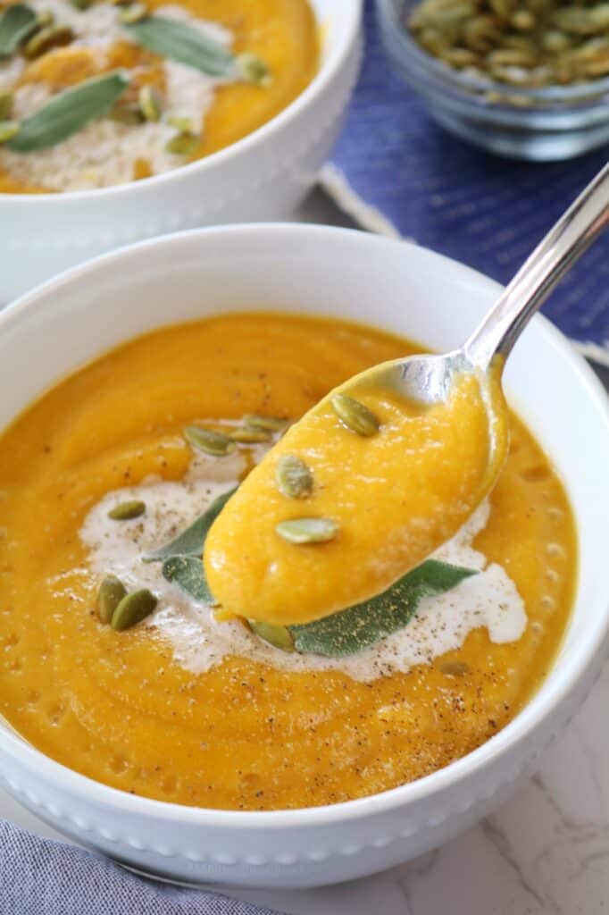 Butternut Squash Soup Crockpot with Coconut Milk