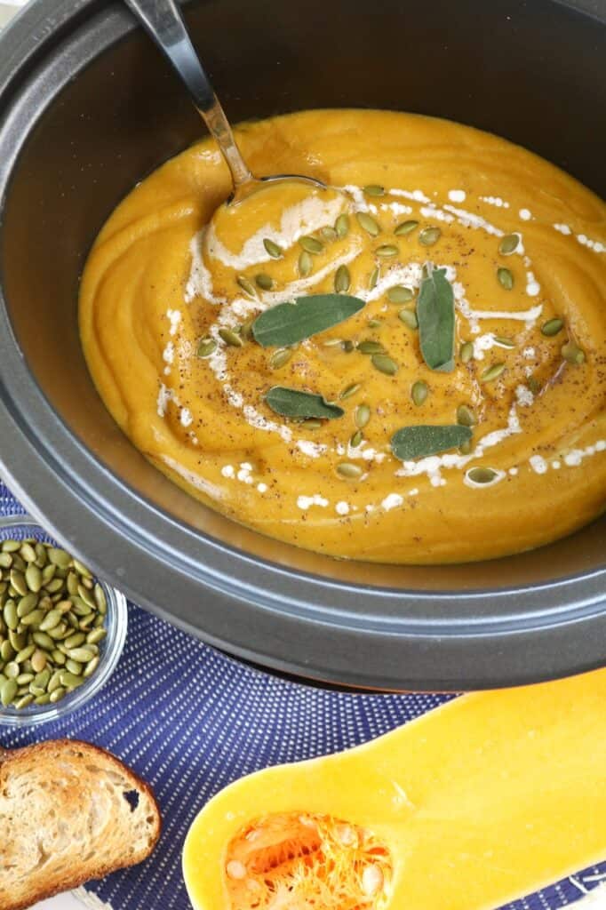 Butternut Squash Soup Crockpot