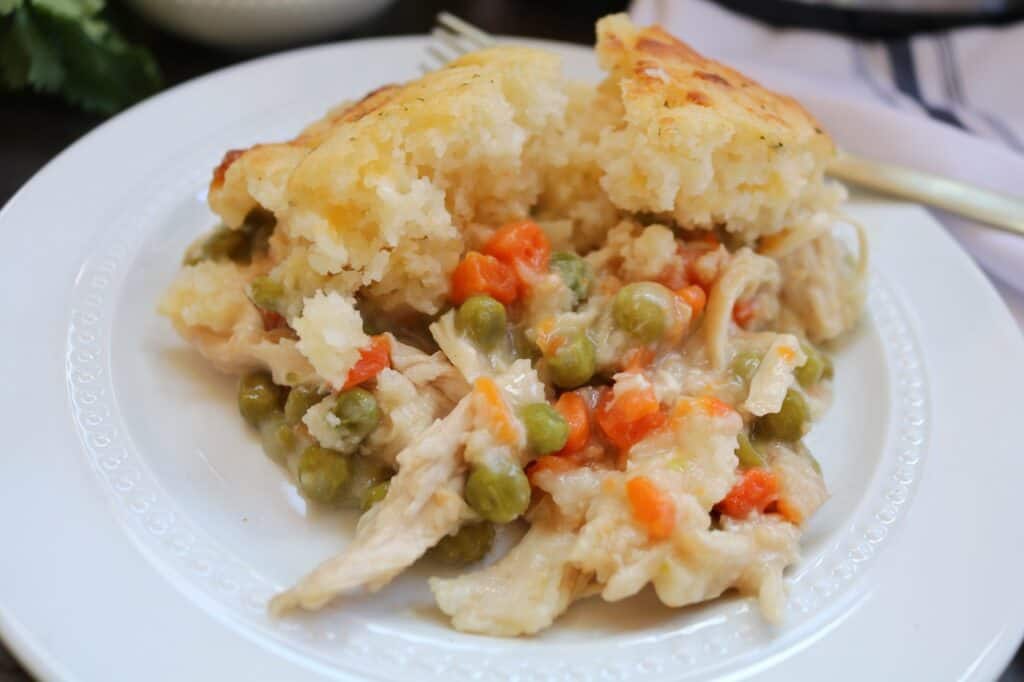 Chicken Cobbler Casserole