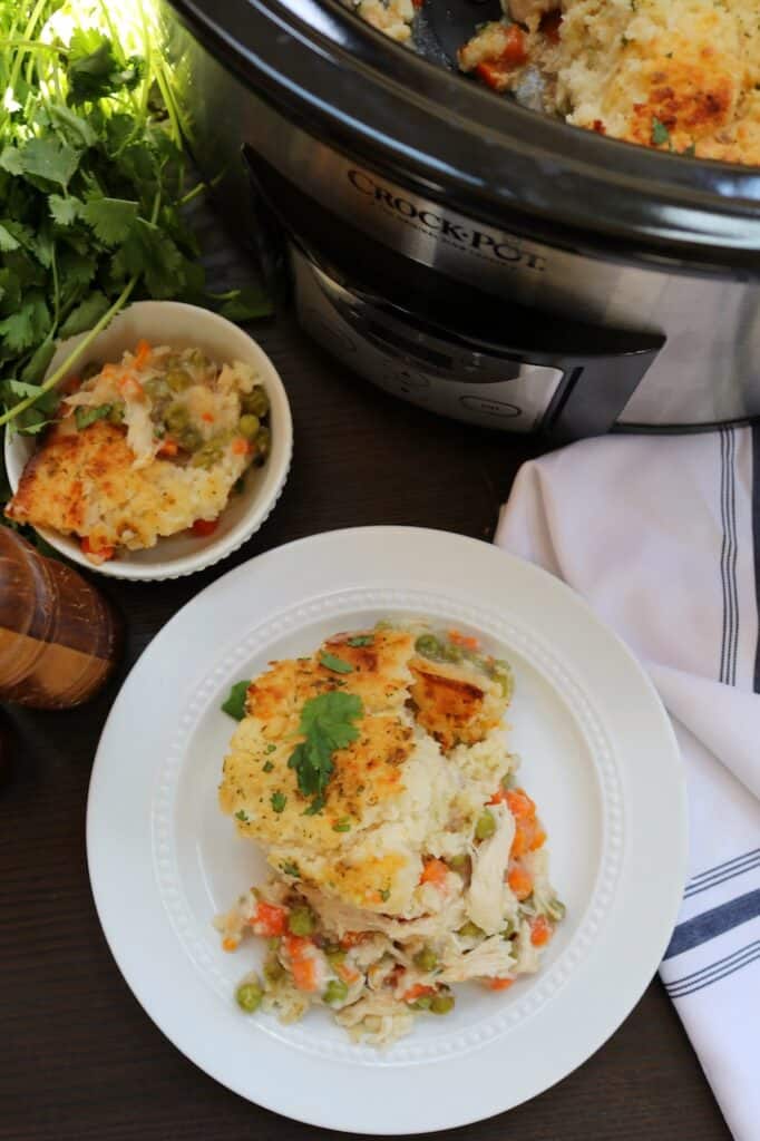 Chicken Cobbler Casserole