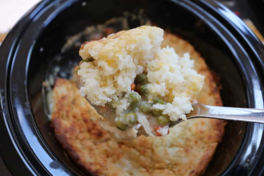 Chicken Cobbler Casserole