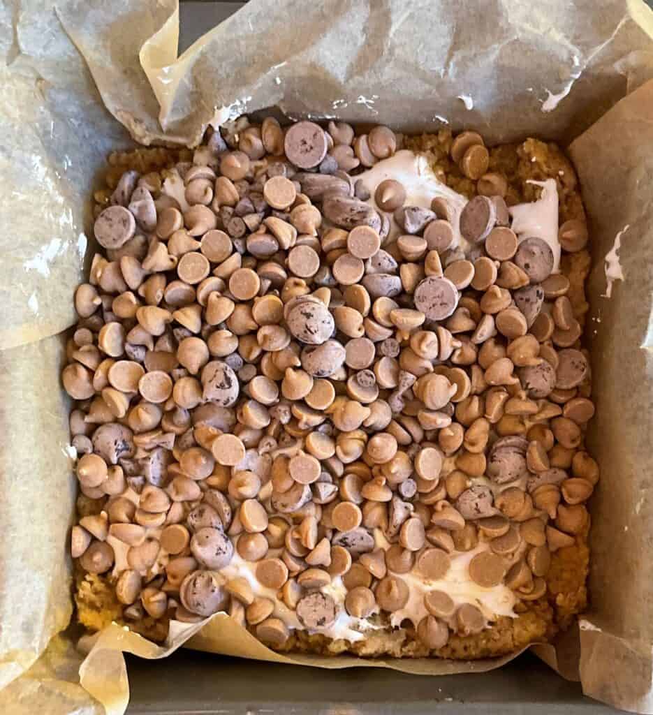 chocolate chip step