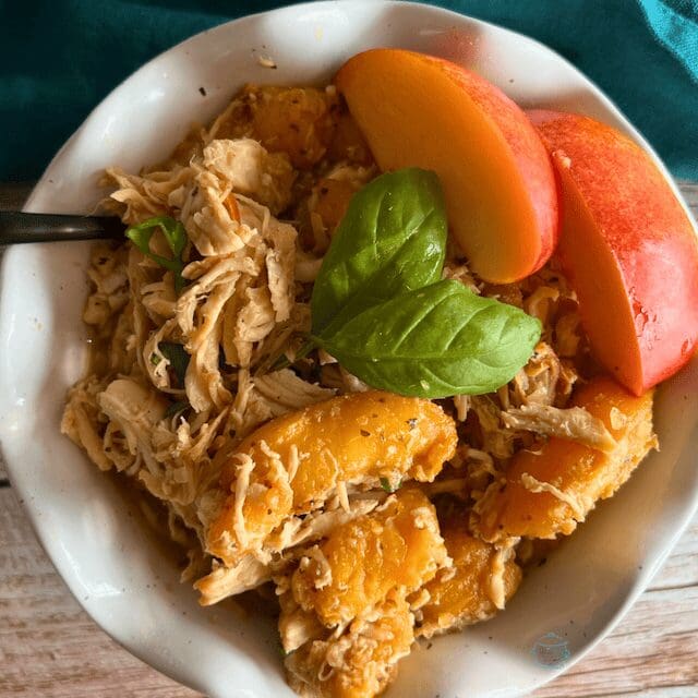 Balsamic Peach Chicken