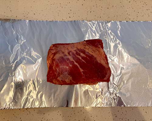 Prepare corned beef brisket